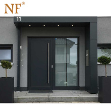 NF Aluminum Metal Stainless steel Main Doors Enter Front Doors